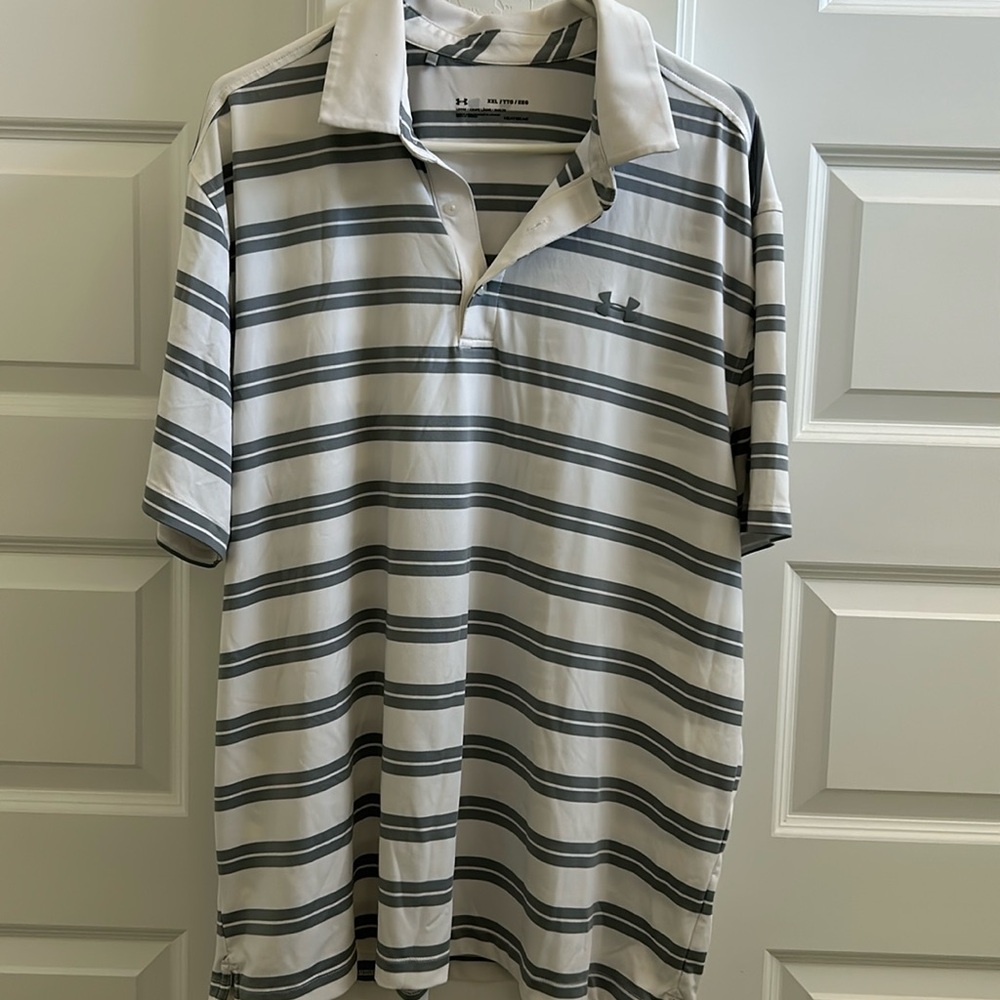Mens Under Armour Golf Polo Shirt XXL